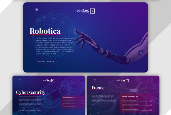RETROLEX - Website and brand identity