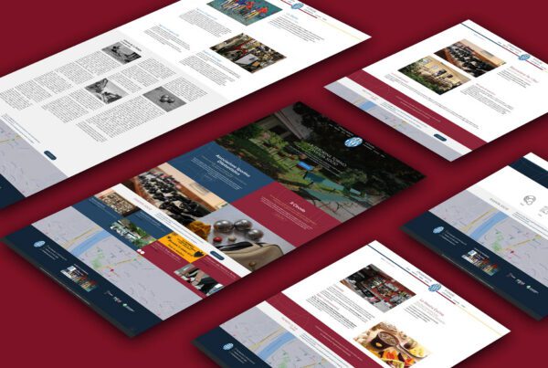 Brand identity: Web, brochure, business card