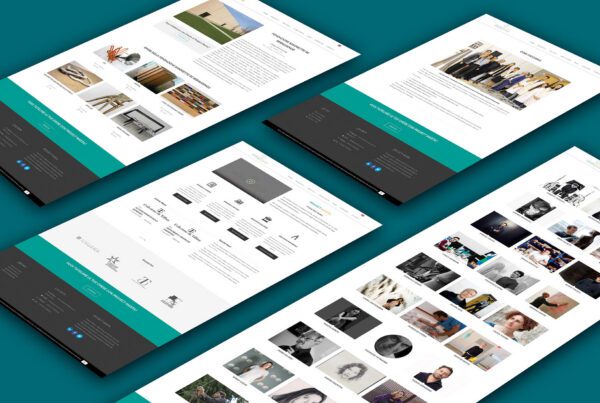 Contemporary Art: brand identity and website
