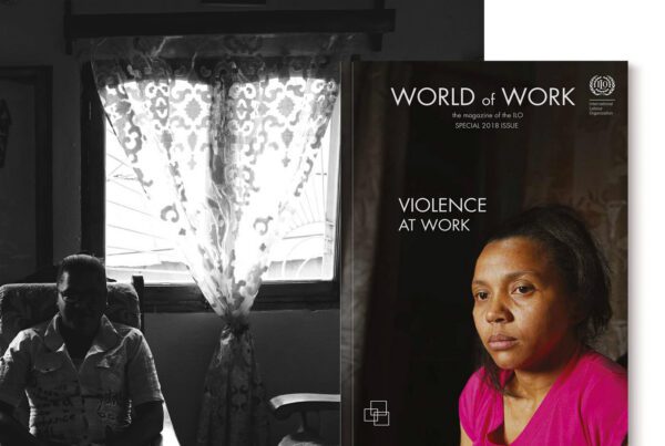 Desktop publishing for international ILO Magazine