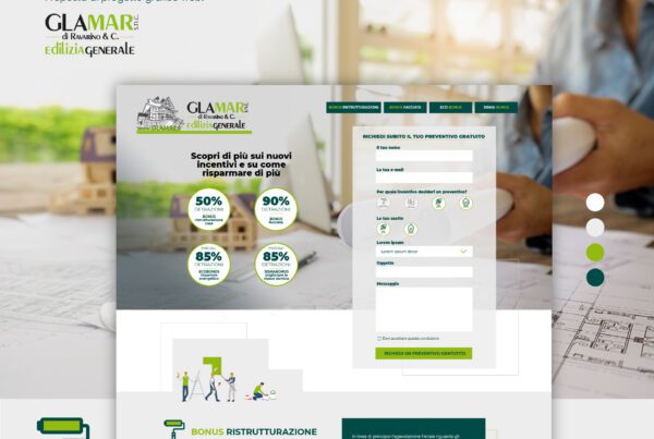 Proposta progetto grafico web
