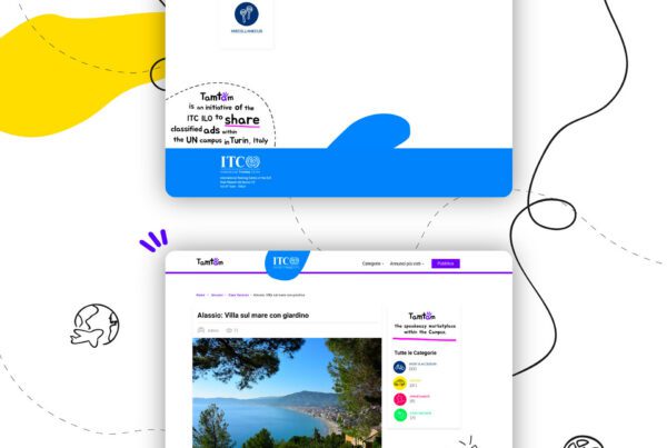Internal corporate web announce portal