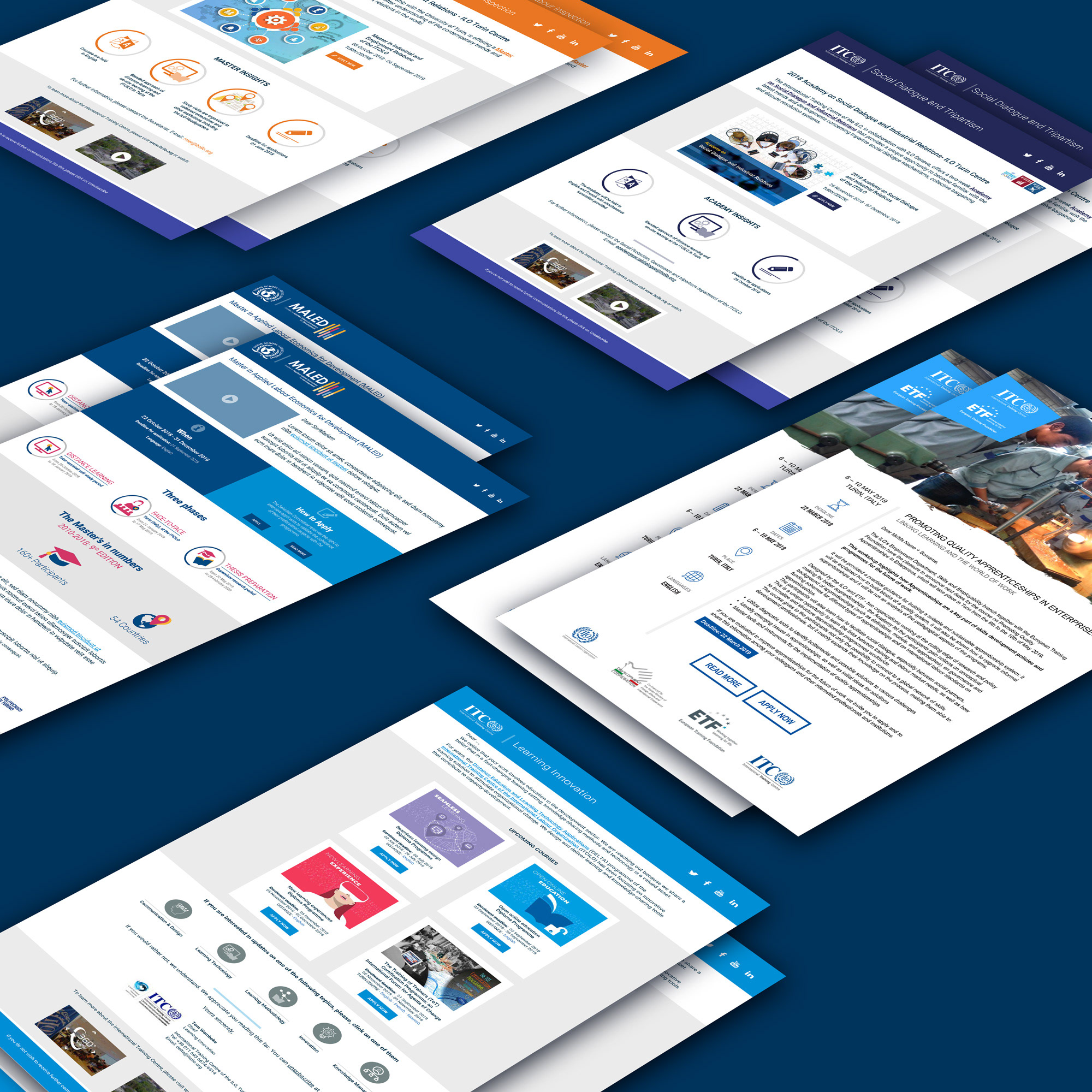 Html email templates for DEM/CRM