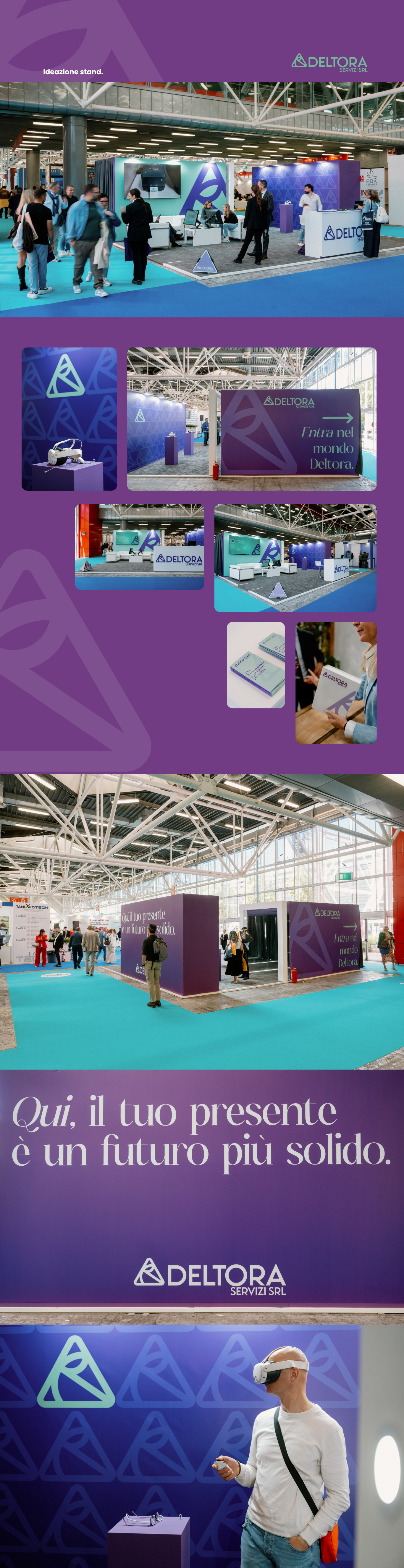 DELTORA: progetto dello stand fieristico